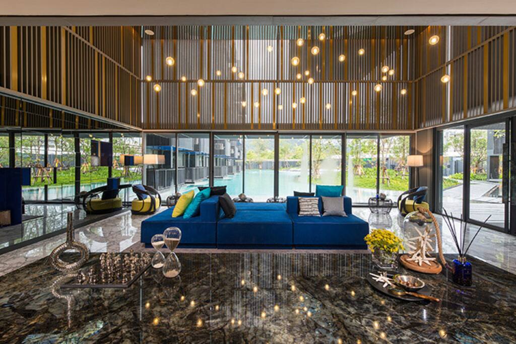 Lobby with modern Design