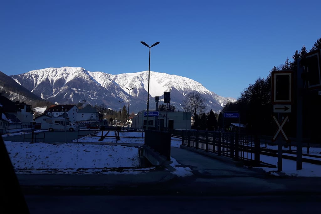 Unser Schneeberg vom Zentrum