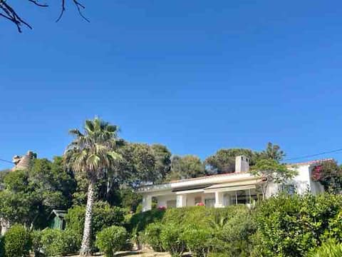 South Corsica, seaside, superb villa 8 pers.vue.