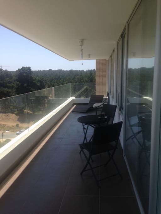Amplia terraza