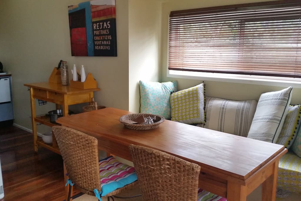 dining area in the Chalet