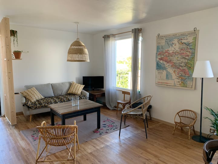 Petite Maison Vue Mer Au Cœur De Kerity - Penmarch