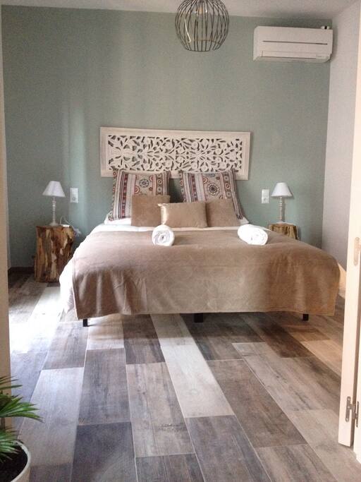 habitación con cama de 1,60m