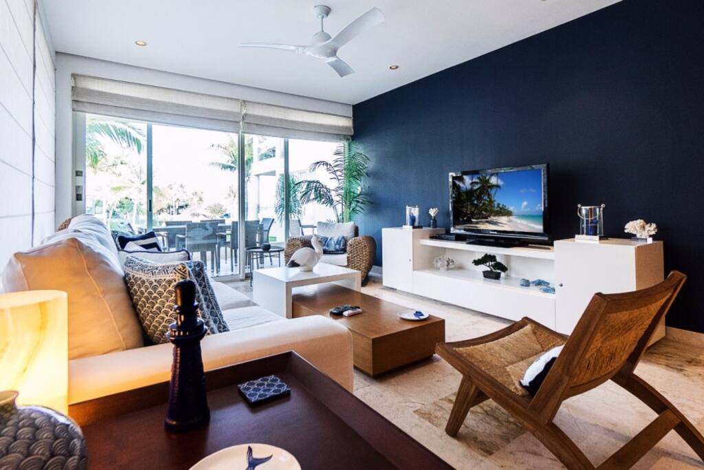 Here you can relax and watch tv
