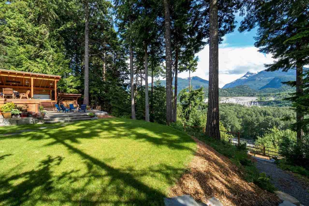 Alternate view of backyard