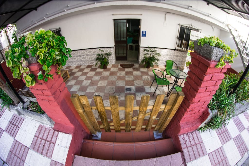 Entrada a la Recepción