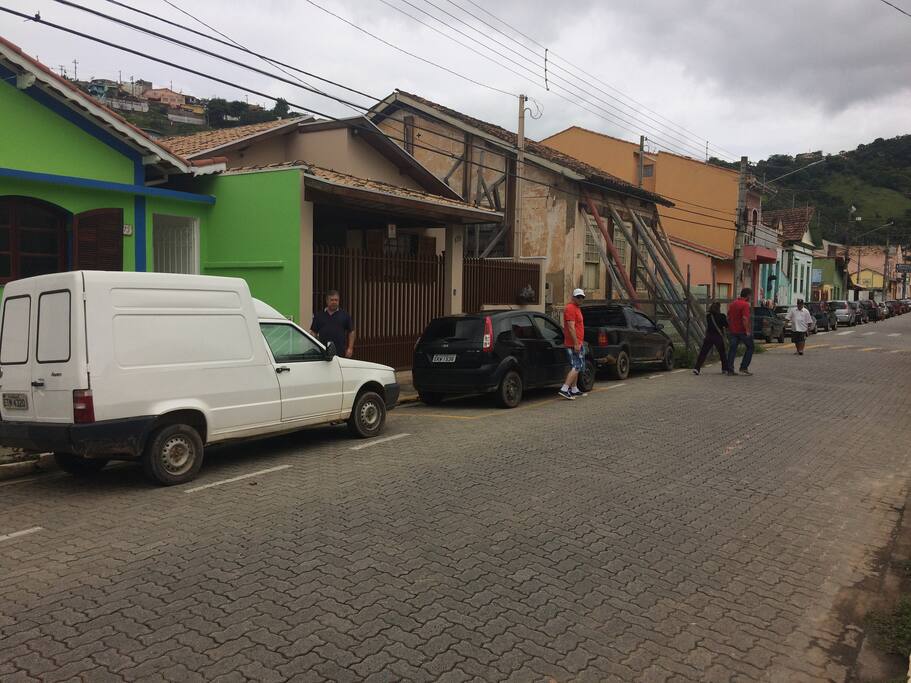 Visão da Rua sentido Hospital