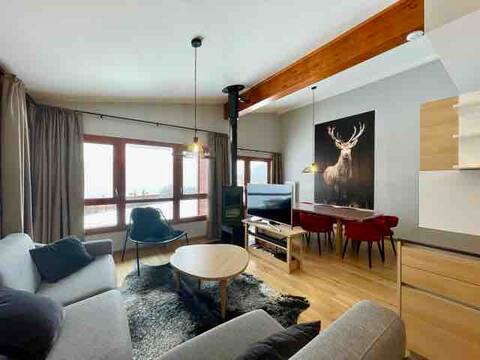 Top Airbnb: Arc 1800 beautiful duplex 100 m2 Mont Blanc skis, walk-in à Bourg Saint Maurice