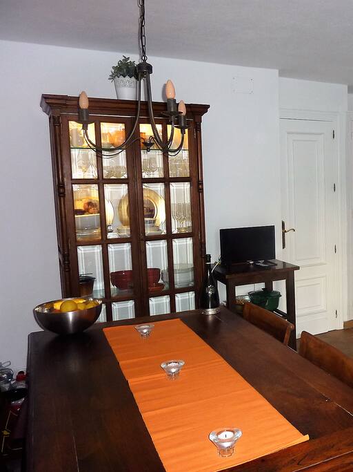Gallery dining area