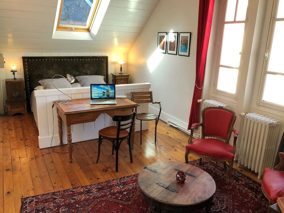 Espace sommeil et bureau