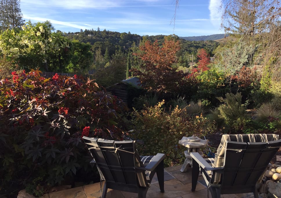 Enjoy coffee or a drink on the patio