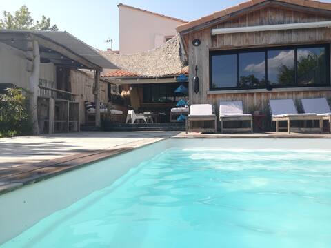 Villa la Rochelle, 5' from Île de Ré