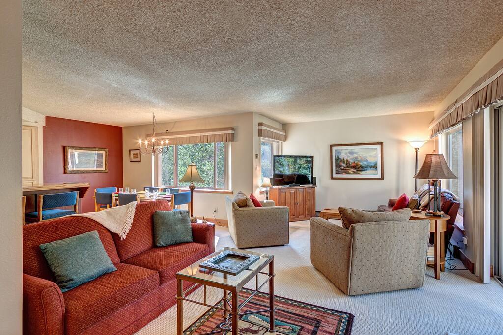Large open living space!