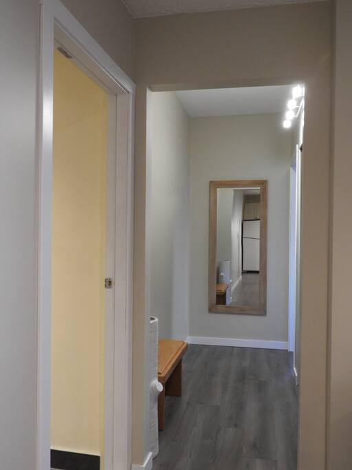 Enter via private entrance on left