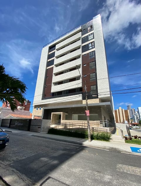 Apartment families 300m from Cabo Branco beach