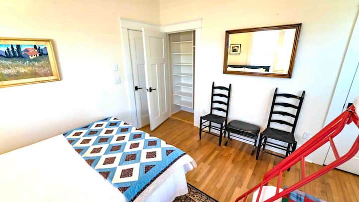 Closet in Second bedroom.