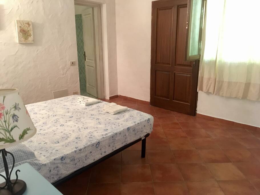 Private entrance in room, leading to the private covered terrace.