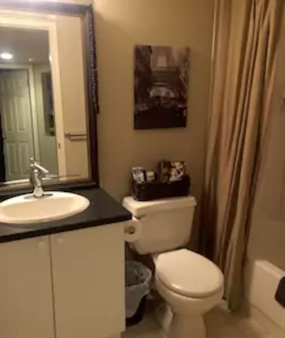 Bathroom with Shower & Tub