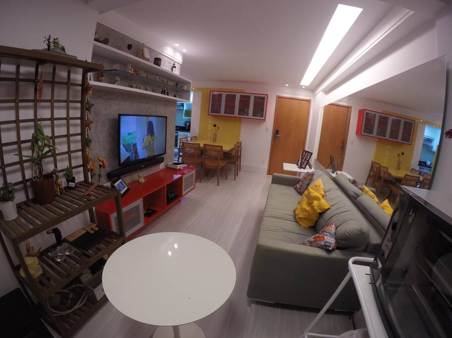 Sala de Estar e Jantar Compartilhada