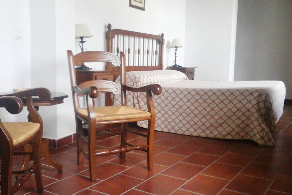 Spacious guest rooms