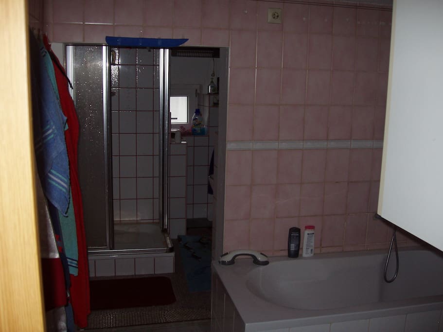 Blick ins Badezimmer