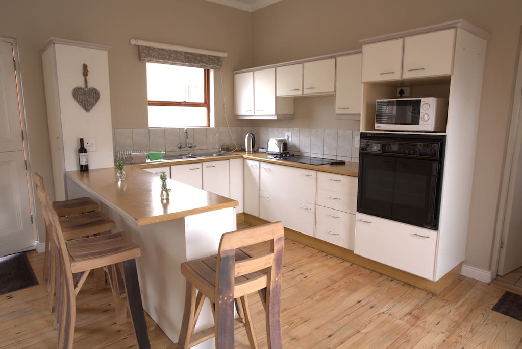 Well equipped kitchen