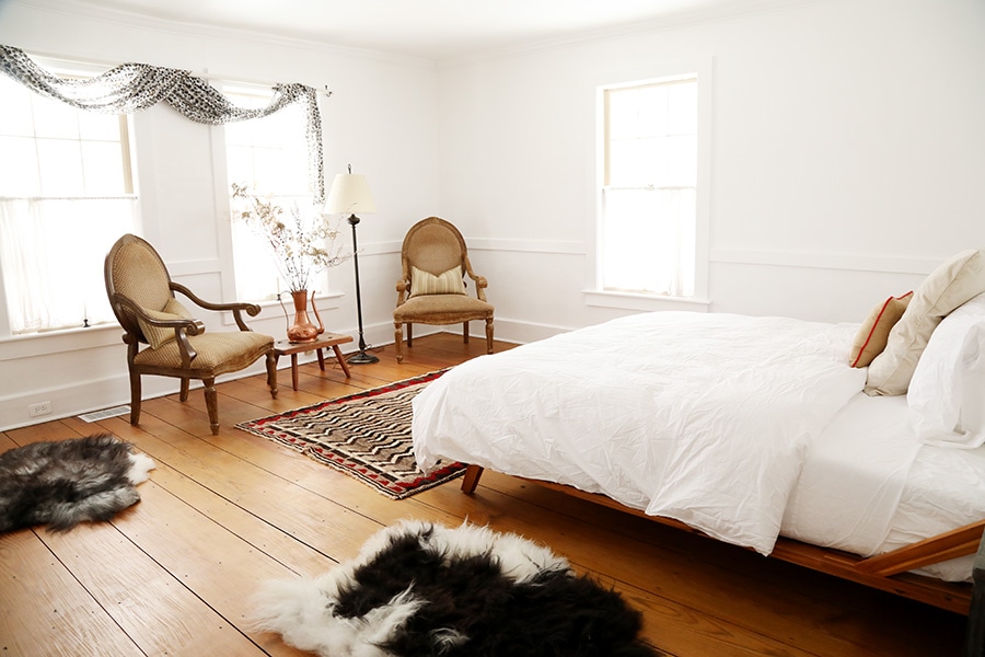 the "Twig" room, situated in the charming original section of our 1797 farmhouse, with king bed and Japanese plunge tub