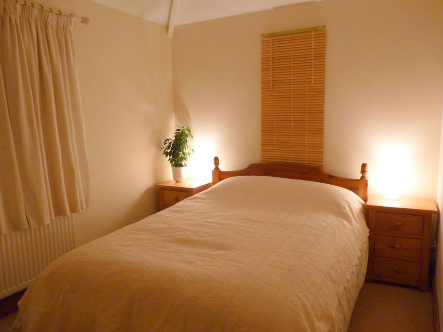 Your room adjoins the bathroom
