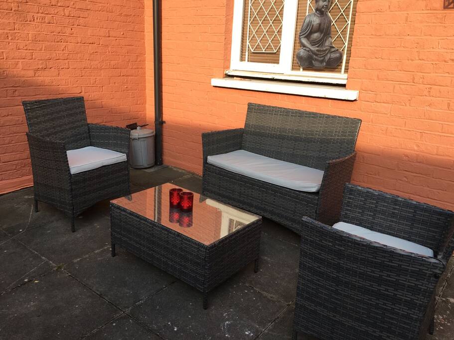 Relax on the patio