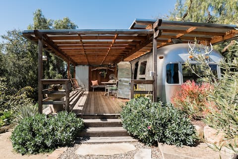 Kick Back in an Iconic 1974 Airstream on an Organic Ranch