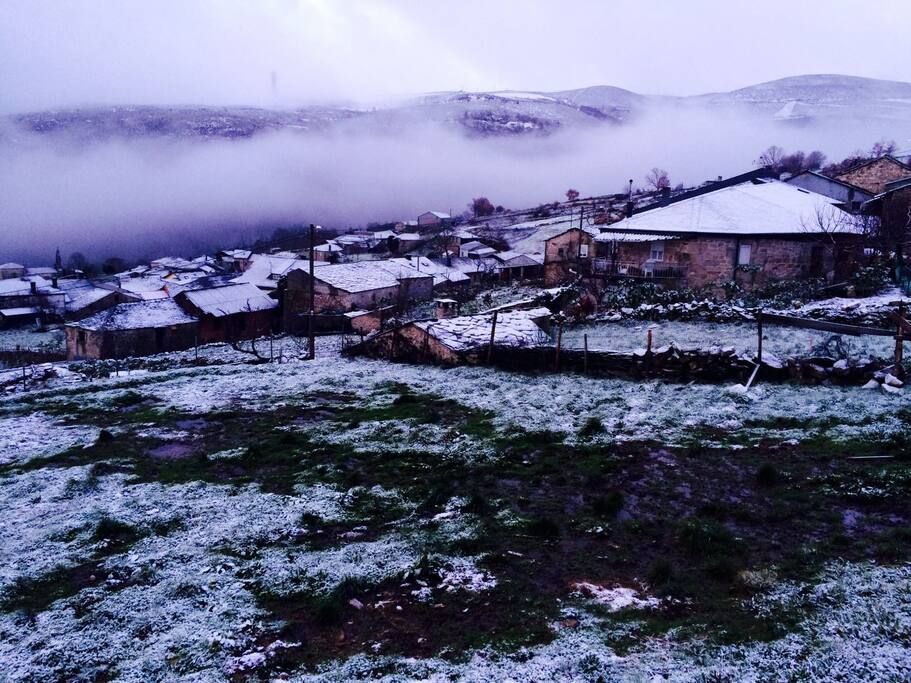 Castiñeira, inverno