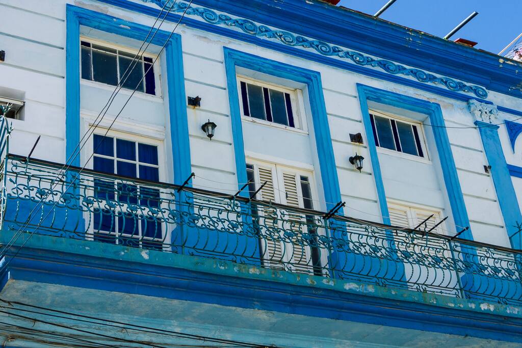 The front of Casa Animas