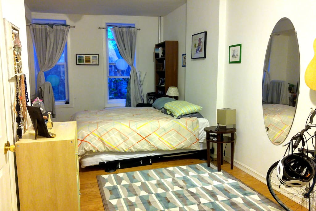 Our large, spacious bedroom