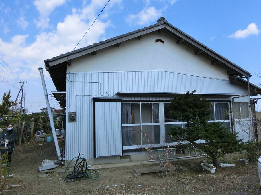 母屋西側