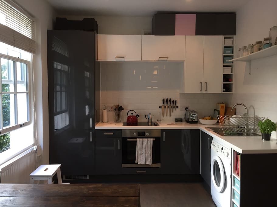 Newly furnished kitchen