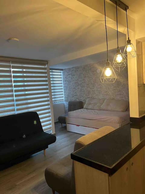 Bonito Apto in Ricaurte with 2AC and parking