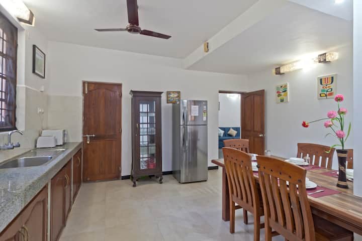 Villa with fully equipped kitchen