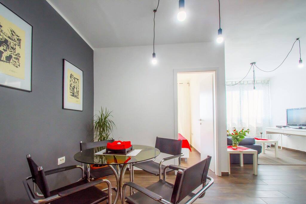 Dining room and Living room