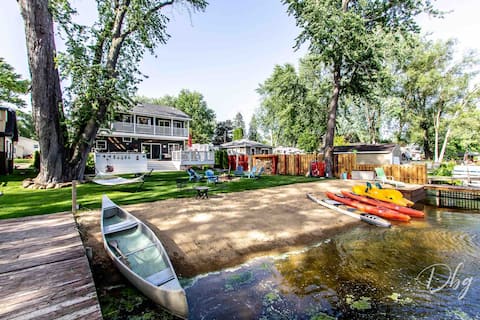 Entertain on The Chain!  water sports and sauna.