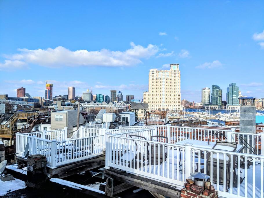 Federal Hill Historic Row Home Houses for Rent in Baltimore, Maryland