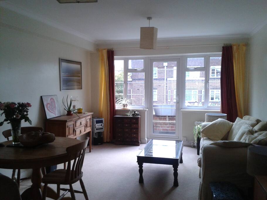The lounge and second balcony