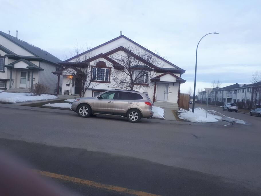 front of home