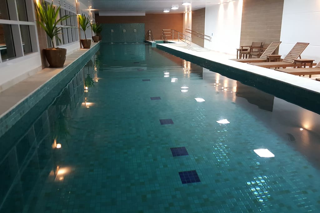 piscina de raia aquecida