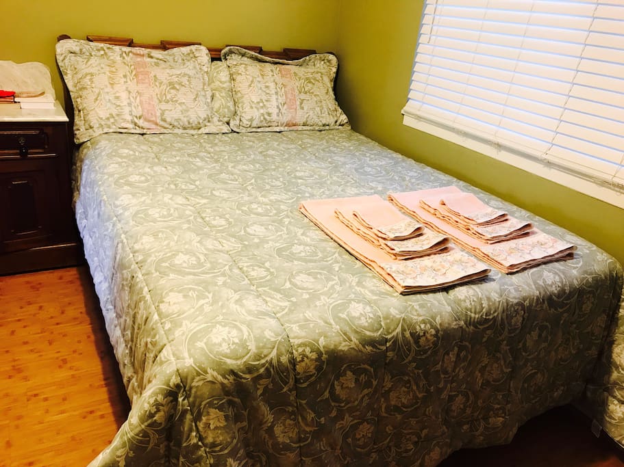 Enjoy the comfy bed :)