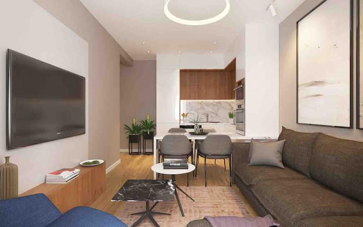 Lovely Two Bedrooms In Blloku Tirana - ティラーナ