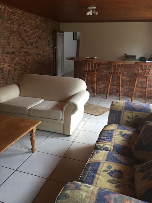 Open Plan Lounge and Kitchen