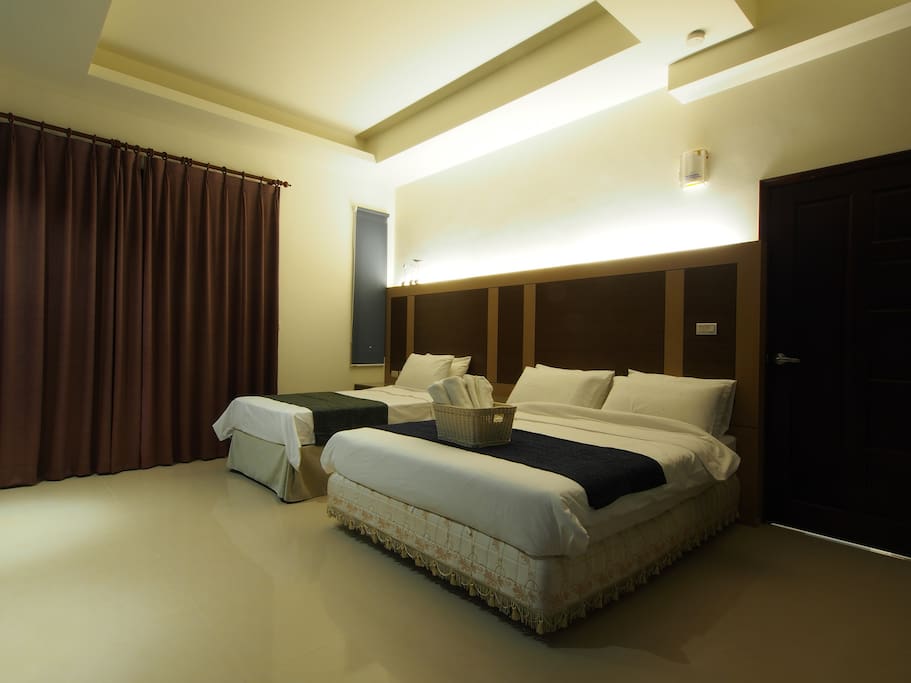 房間1-雙床間附衛浴/Room 1-Two beds with bathroom