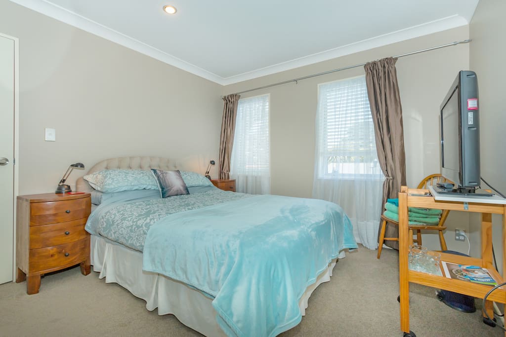 Warm and private, own T.V and lovely comfortable clean room.