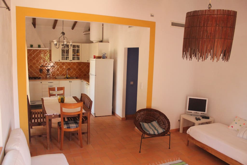 Sala e cozinha