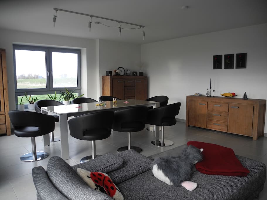 Wohn- und Esszimmer im Erdgeschoss